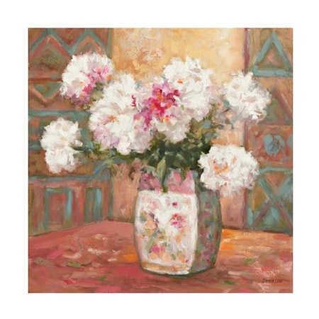 Debra Lake 'Summer Blooms 4' Canvas Art,18x18